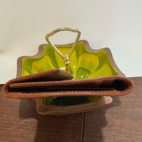 Burberry Haymarket Check coated canvas long wallet with brown leather trim - Picture 13 of 15